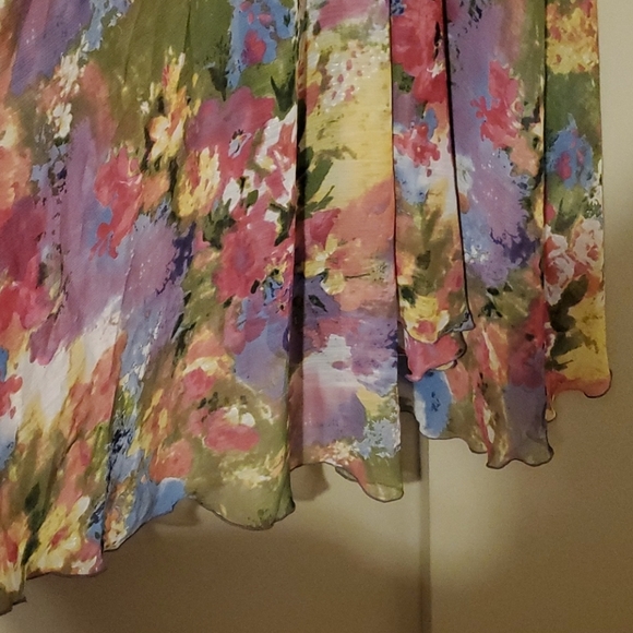 Anne Giorgio Floral Summer Dress Size Small - Picture 3 of 6